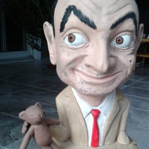 Sculpture de Mr Bean