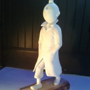 Sculpture de Tintin